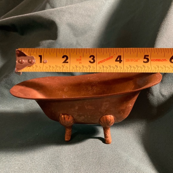 Vintage Eclectic Brass India Bathtub Figure - Decor - Picture 10 of 11